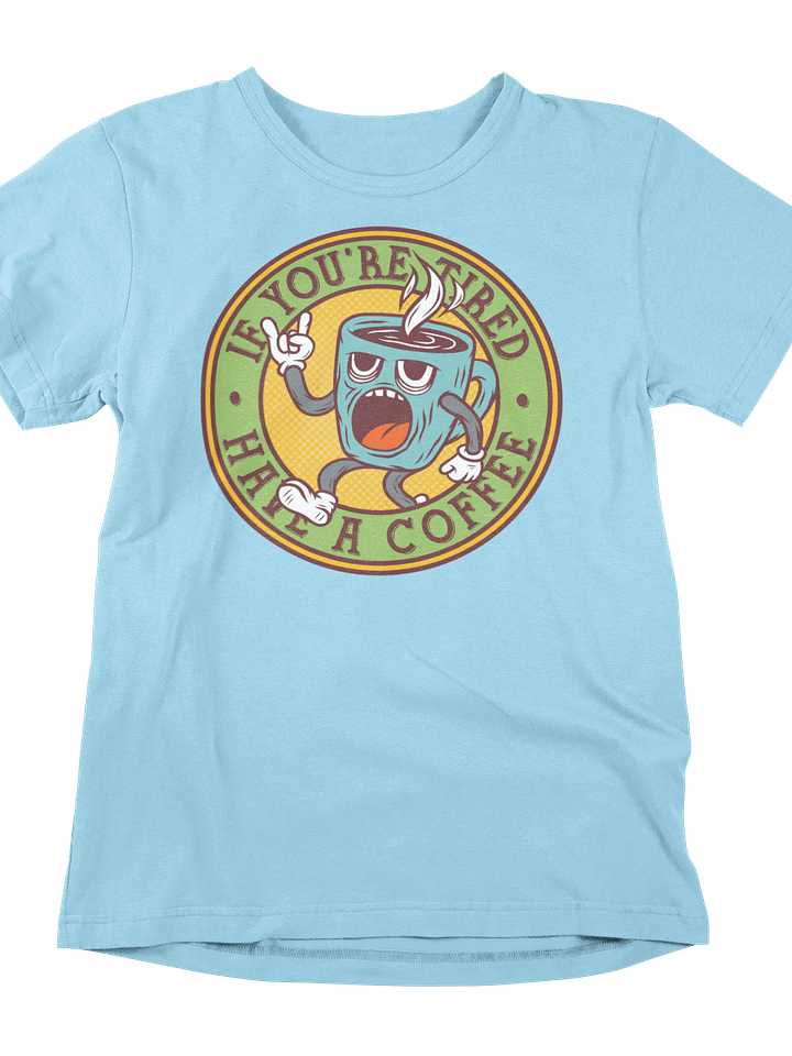 Java Jolt Delight Tee: When Tired Meets Wired! product image (1)