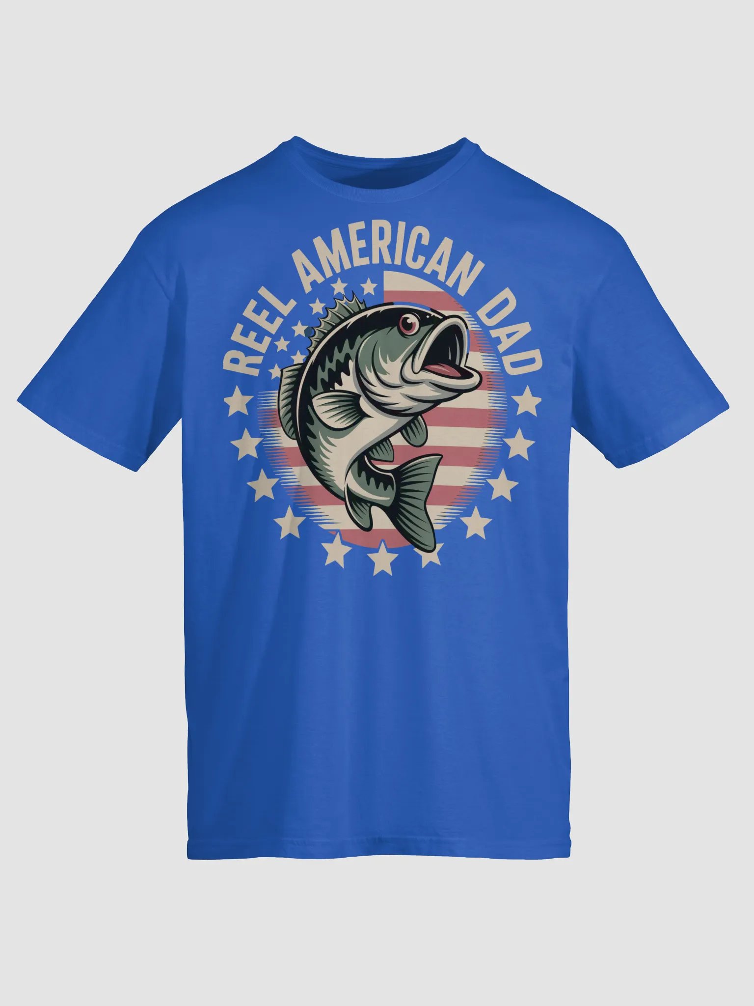 Reel American Dad Bass Fishing Tee product image (5)