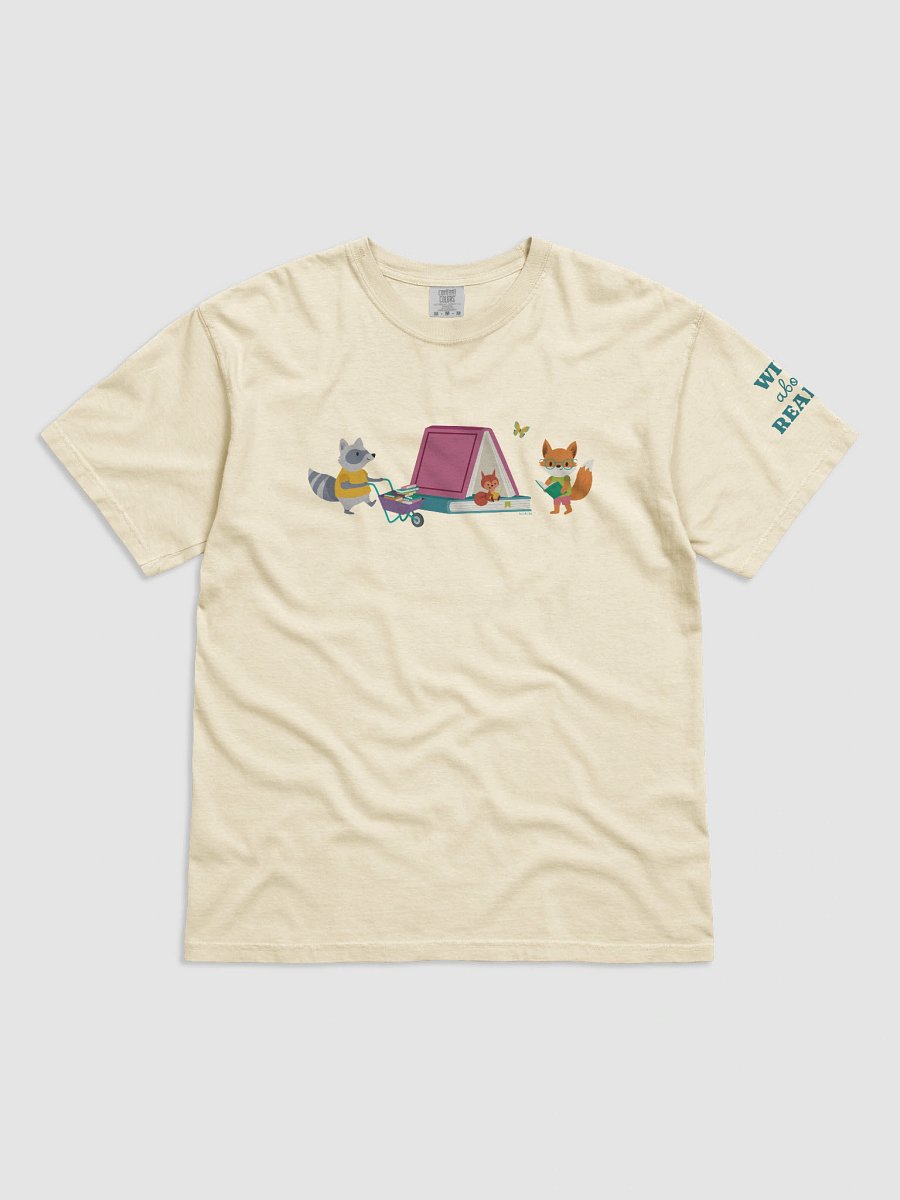 Wild About Reading Heavyweight T-Shirt product image (1)