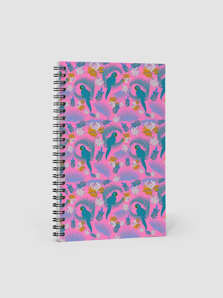 Tropical Parrot Paradise Spiral Notebook product image (1)