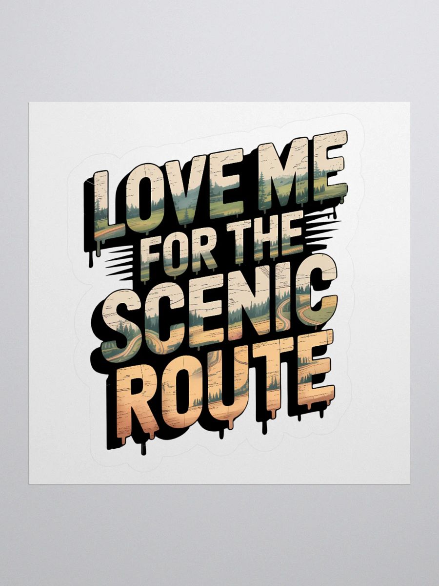 Dripping Scenic Route Human Design Manifesting Generator Sticker product image (1)