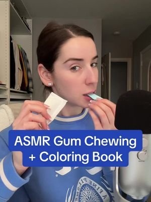 Cozy girl Christmas coloring book leggoooo #asmr #gumchewing #pageturning #relaxing #whispering 