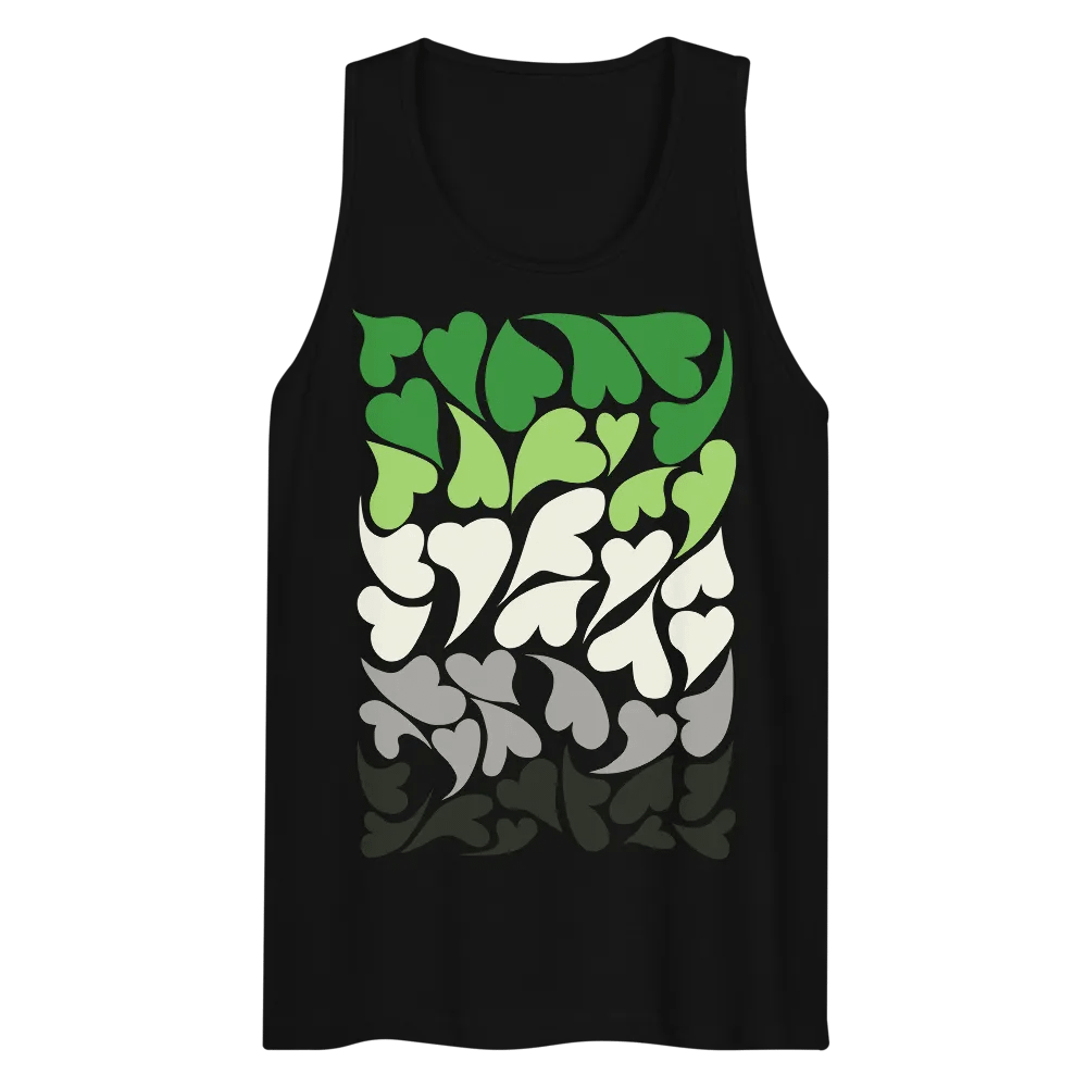 Nestled PRIDE Aromantic Tank Top product image (13)
