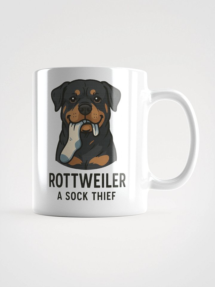 Rottweiler A Sock Thief Mug product image (1)