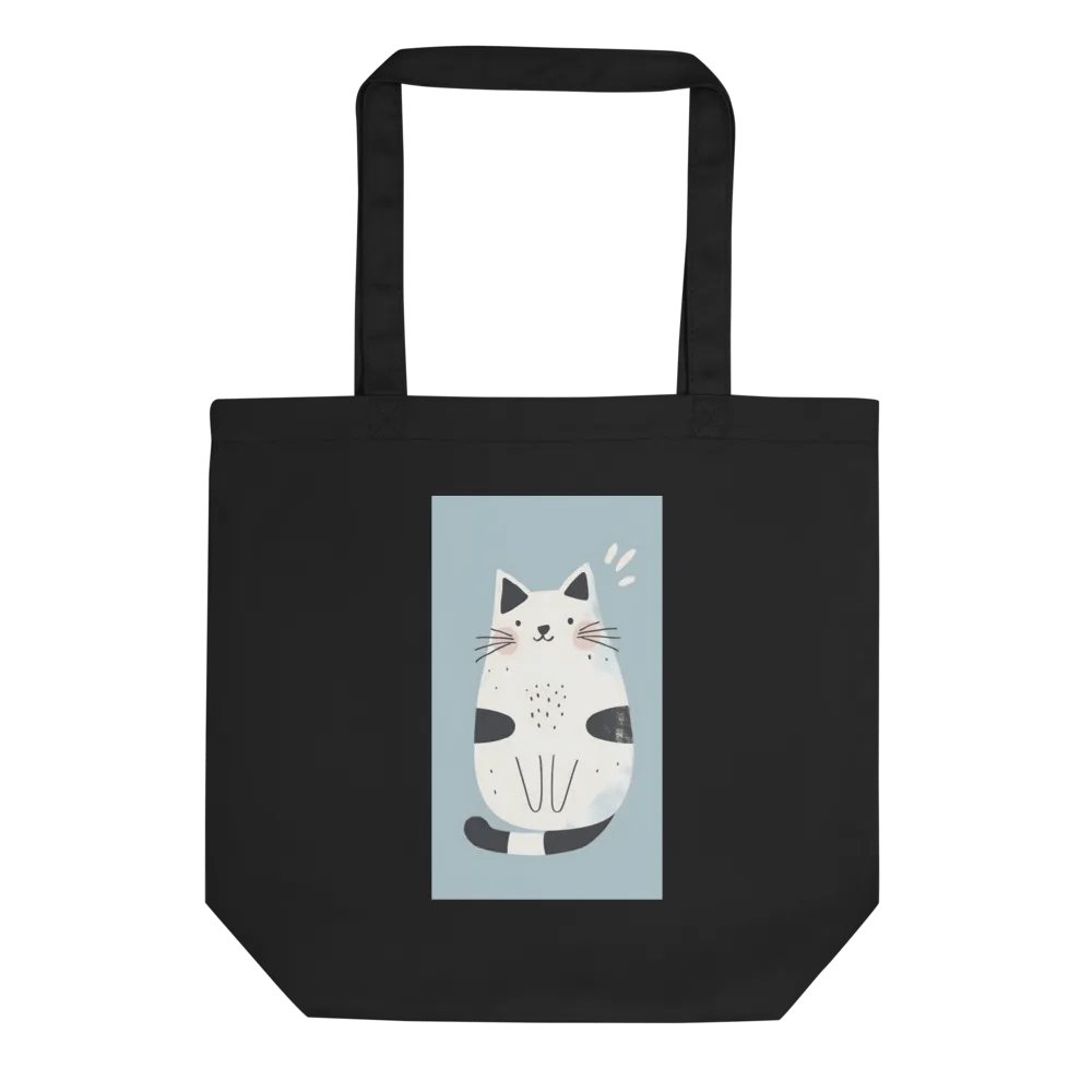 Pawsitively Adorable Cat Vibes - Econscious Eco-Friendly Tote Bag product image (1)