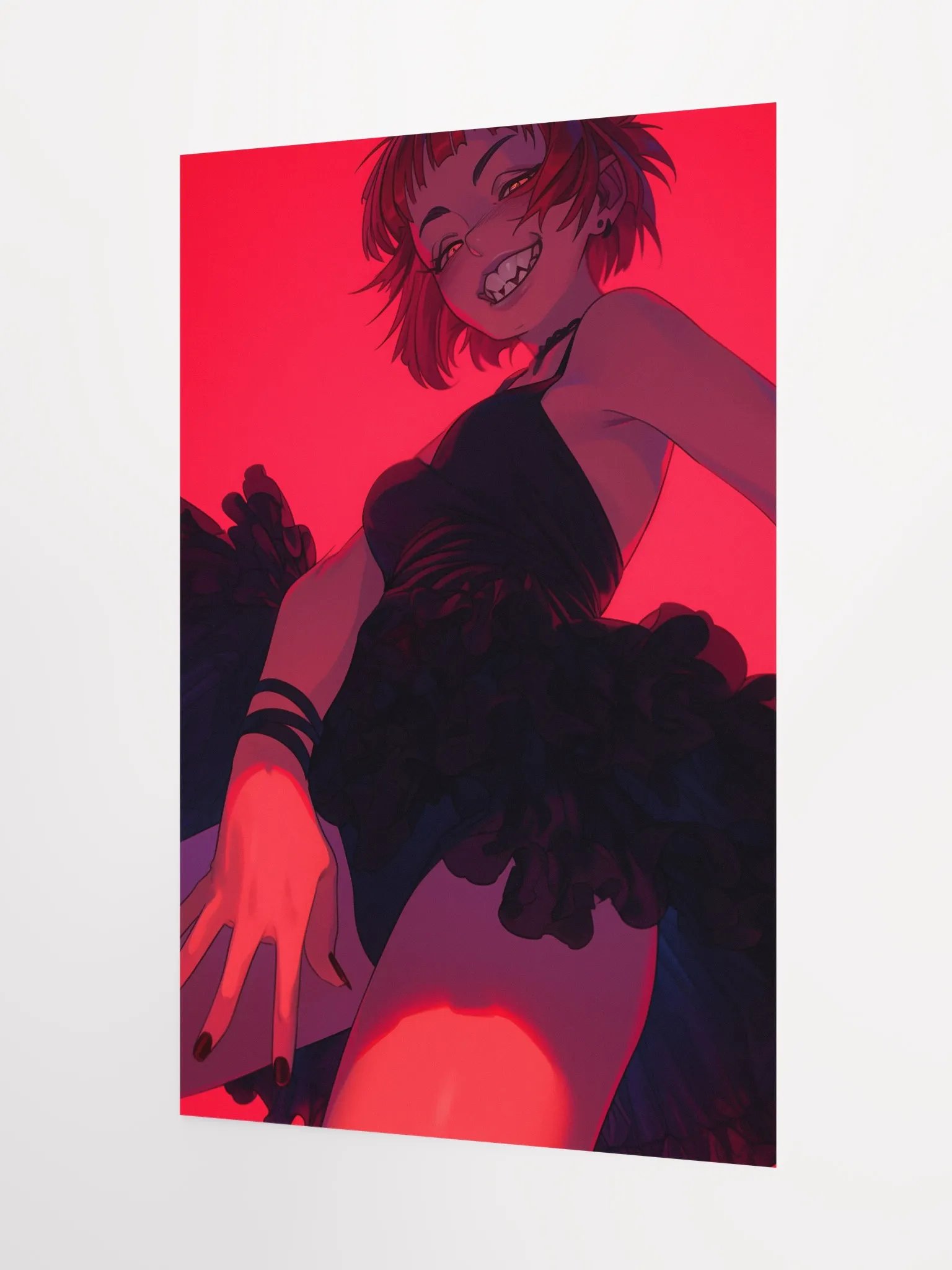 Playful Anime Character Matte Poster product image (3)