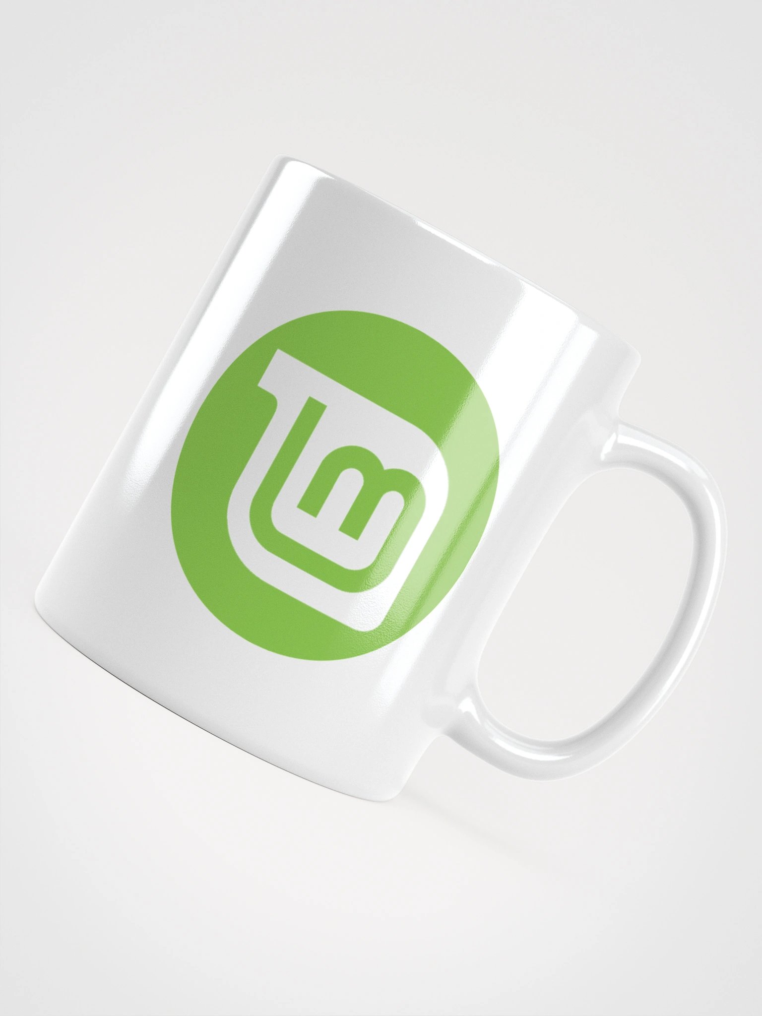 White Mug - Linux Mint product image (4)