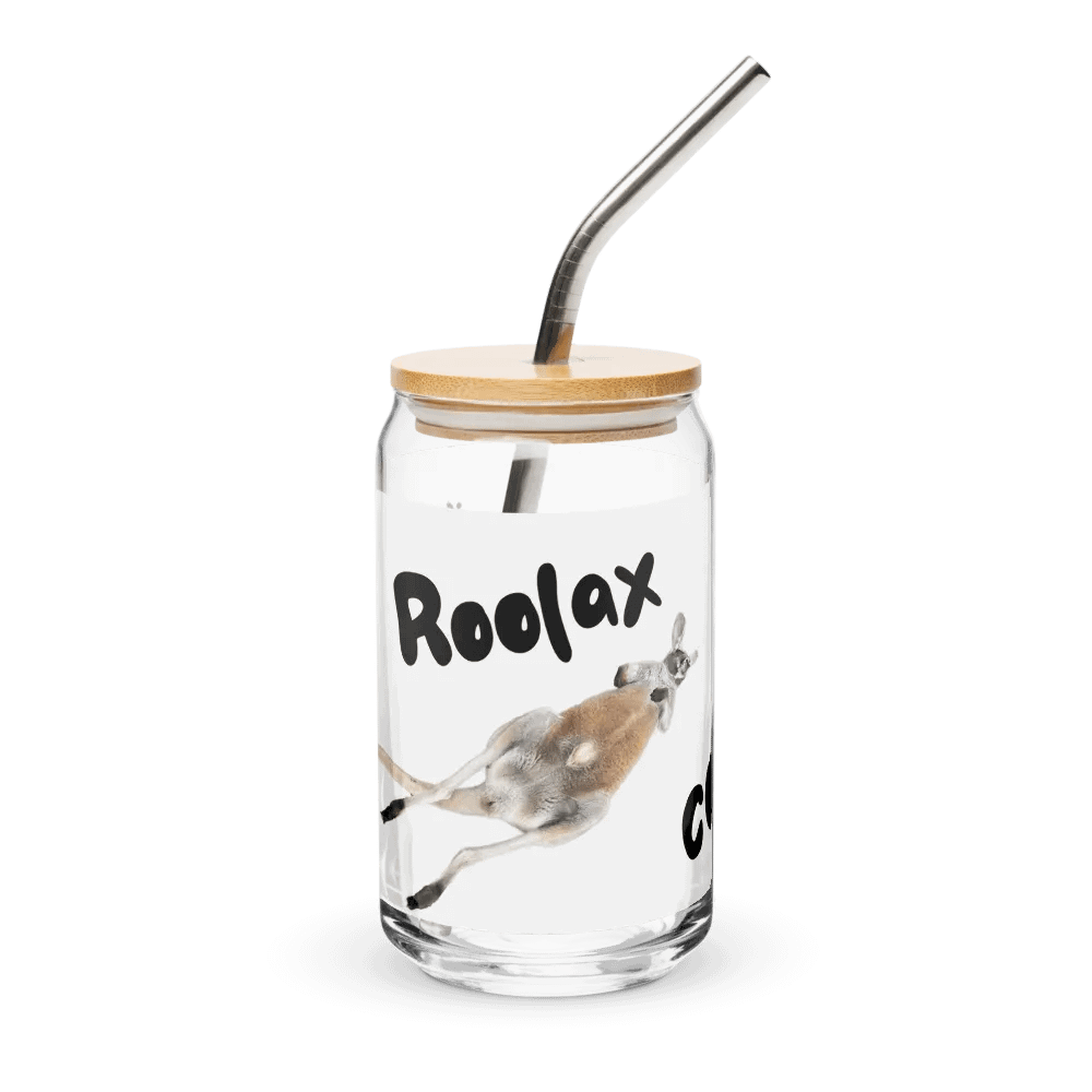 I’M NOT LAZY I JUST WANT TO ROOLAX & DRINK COFFEE 2 IN 1 GLASS & TUMBLER product image (1)
