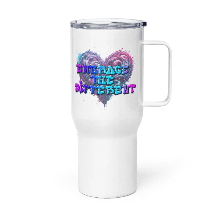 Embrace the Different Stainless Steel Travel Mug product image (2)