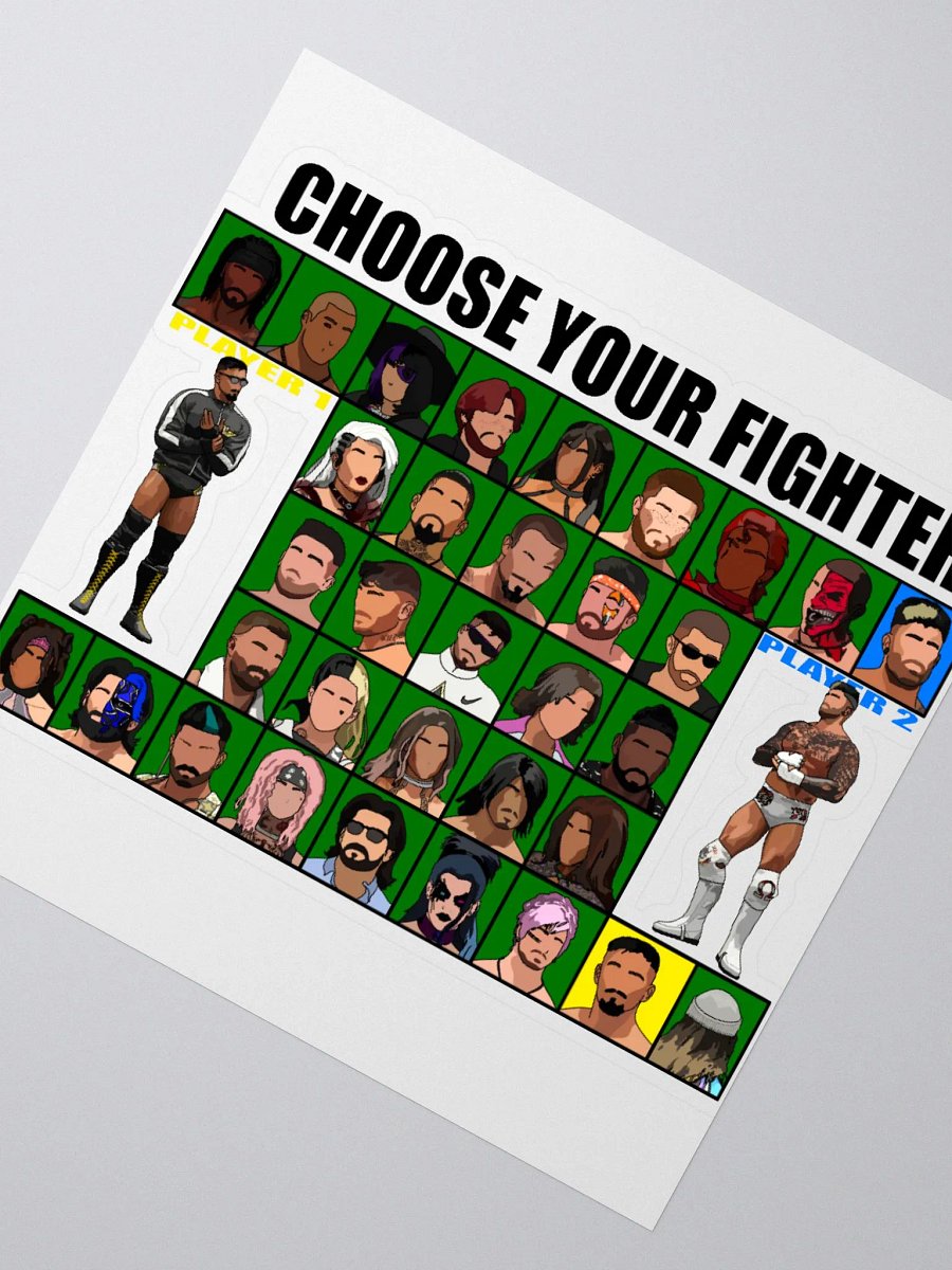 PEPW Choose Your Fighter Almir x Flynn Sticker product image (2)