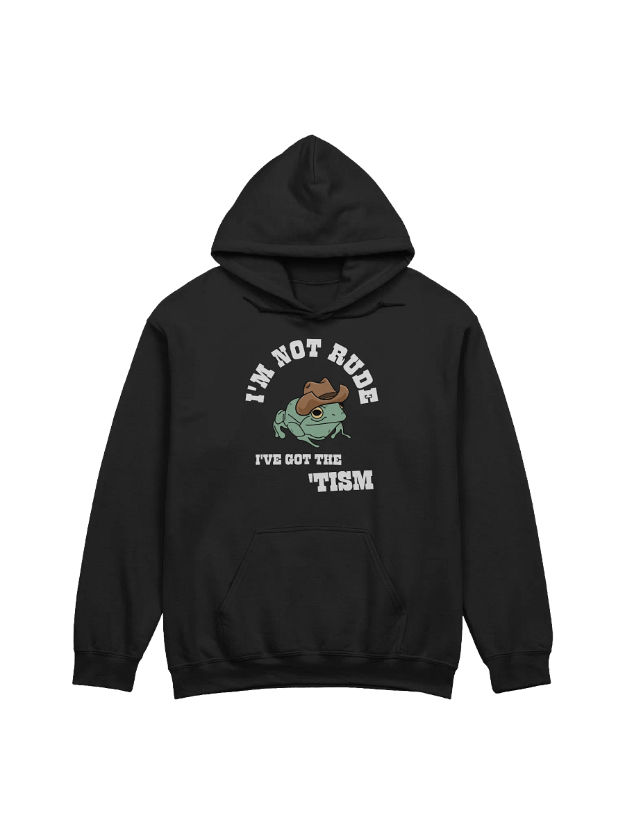 I'm Not Rude I've got The 'Tism Frog Hoodie product image (1)