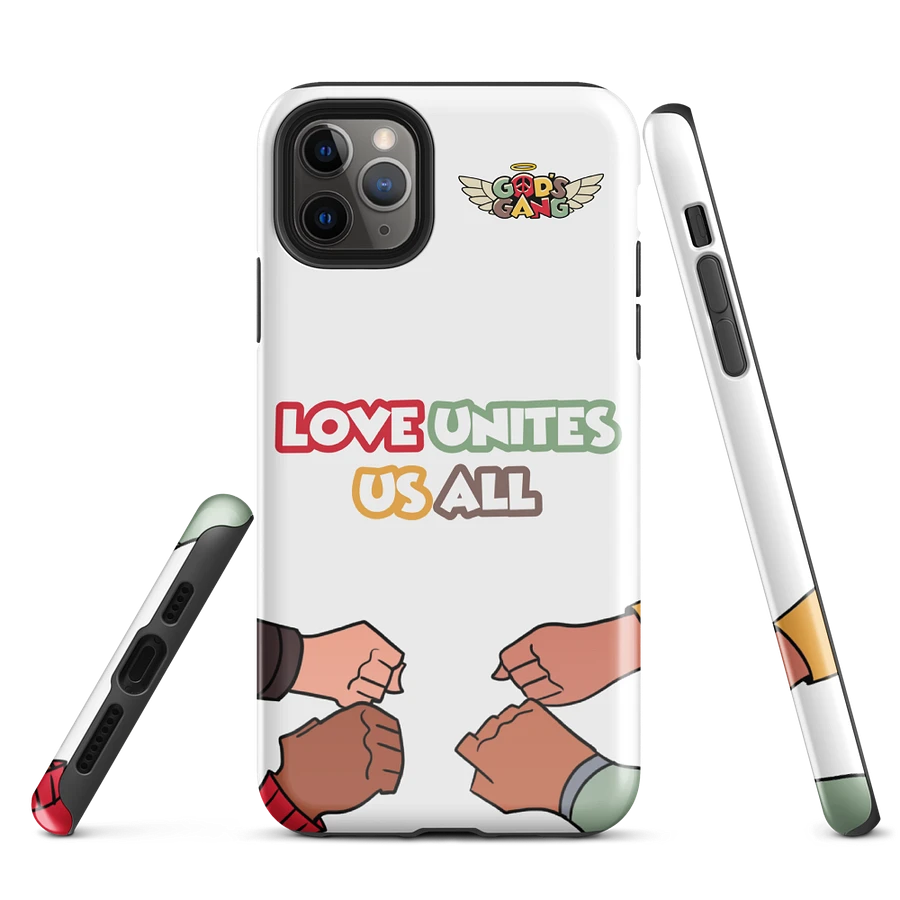 Love Unites Us All | God’s Gang iPhone Case product image (5)