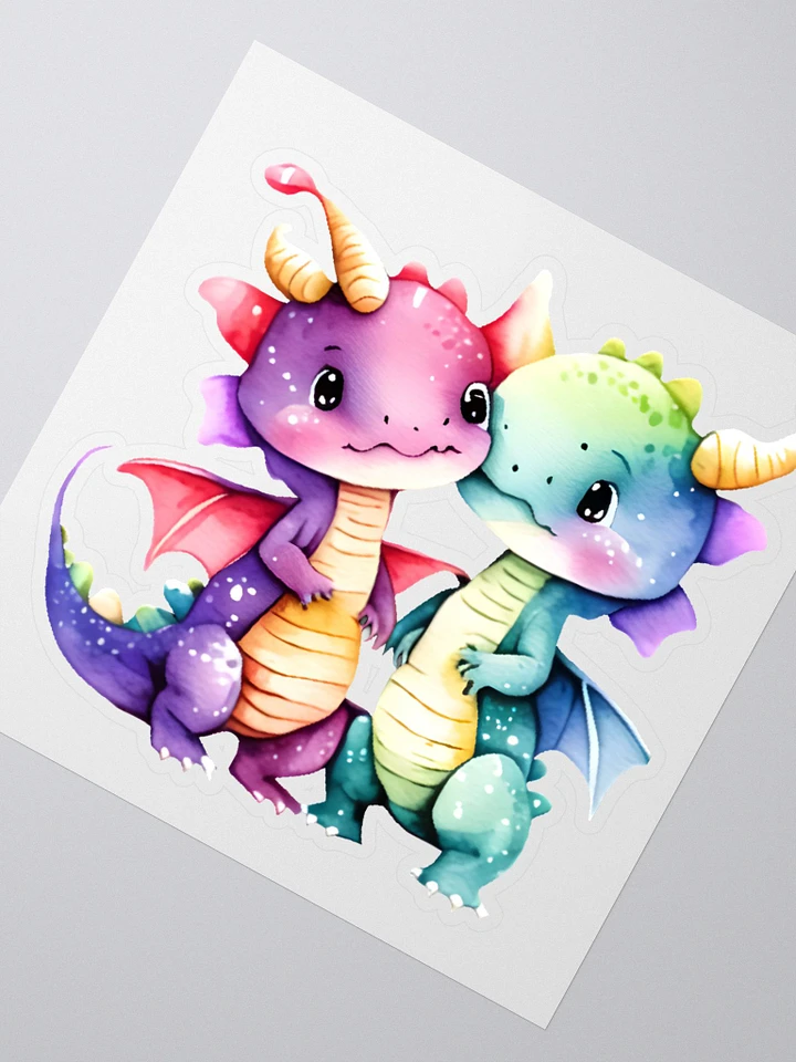 Colorful Dragons (2) - Stickers product image (2)