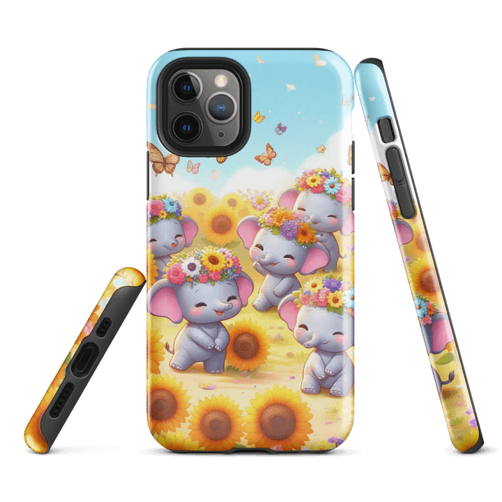 Elephant Joy Tough iPhone® Case product image (3)