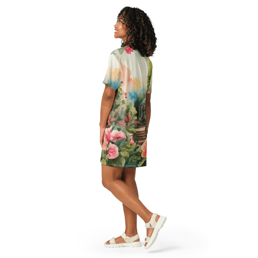 The Lost Garden of Heligan All Over Print T-shirt Dress product image (8)