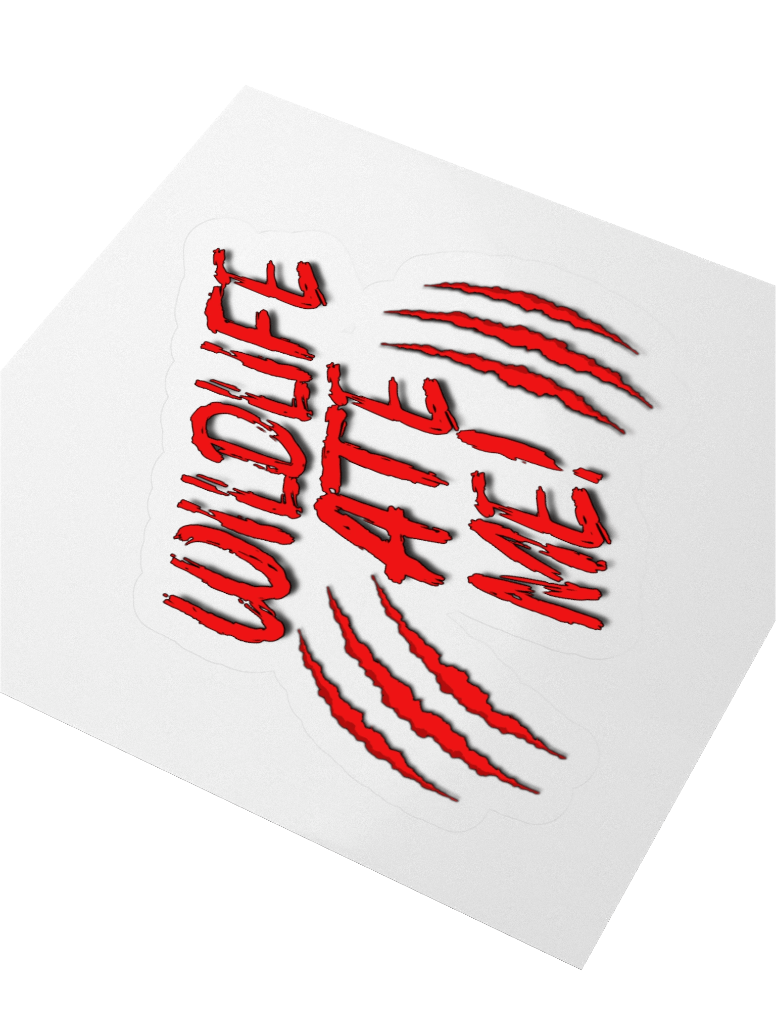 Wildlife Ate Me! - Claw Scratch Merch product image (8)