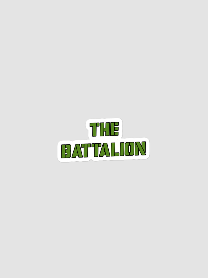 The Battalion Kiss Cut Stickers product image (1)