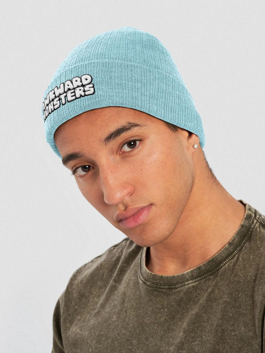Light Blue AwkwardMonsters Beanie product image (4)