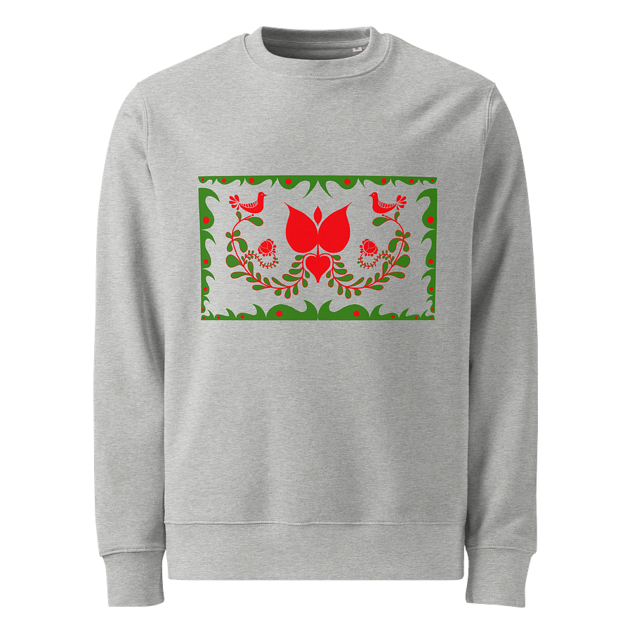Folk Art Hungarian Design Organic Sweatshirt product image (1)