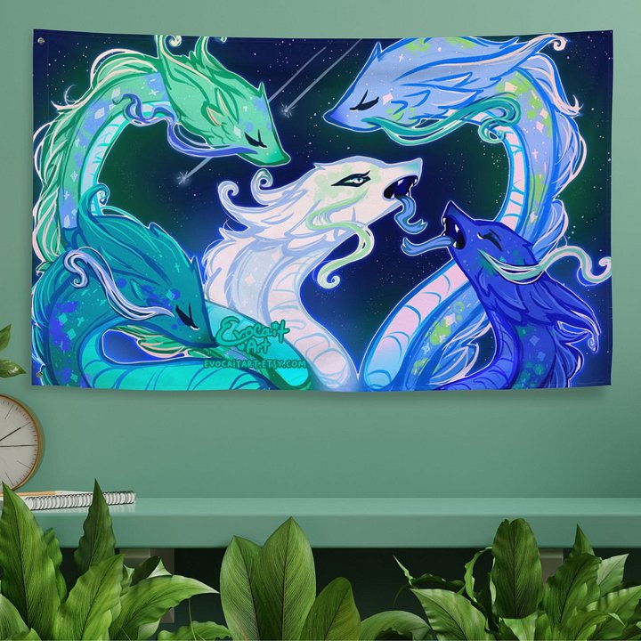 Fantasy Hydra Gay MLM Subtle Pride Flag product image (1)