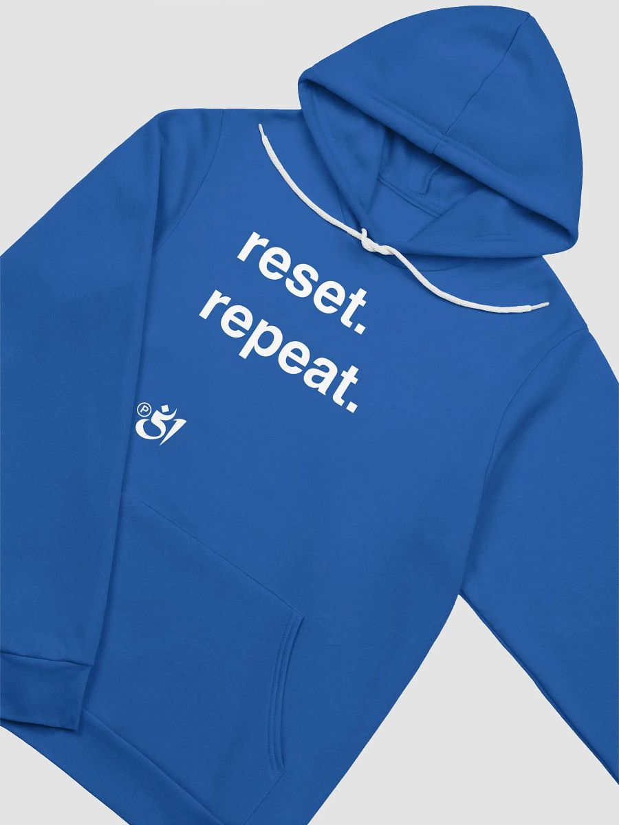 reset. repeat. hoodie product image (3)