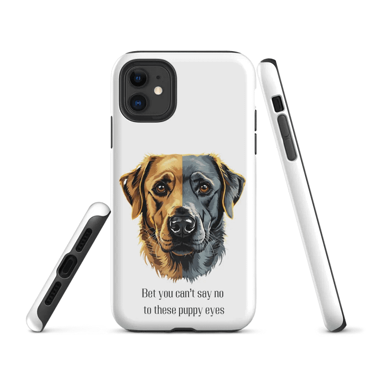 Golden Retriever - Bet You Can’t Say No to These Puppy Eyes" Tough Case for iPhone® product image (1)