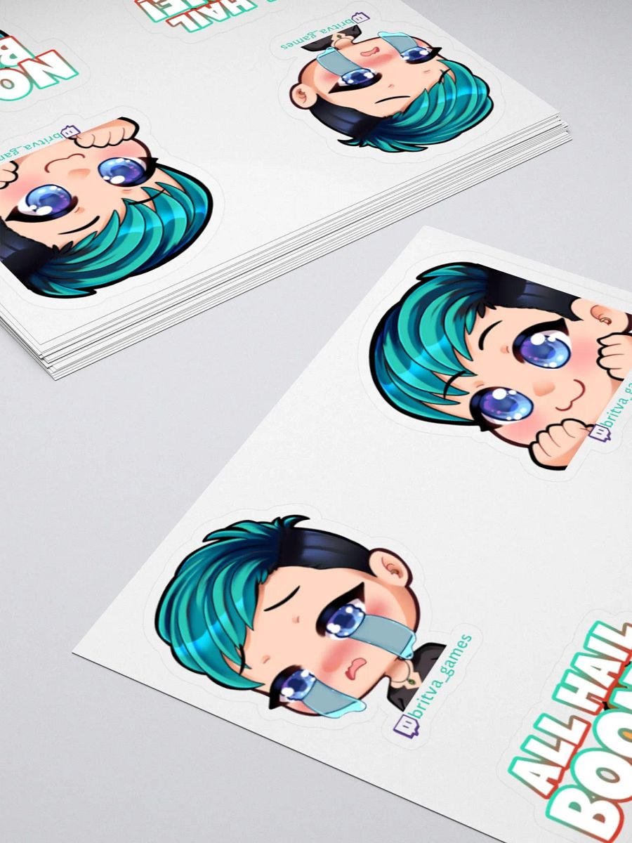 Emote Sticker Sheet 4 (4 stickers) product image (4)