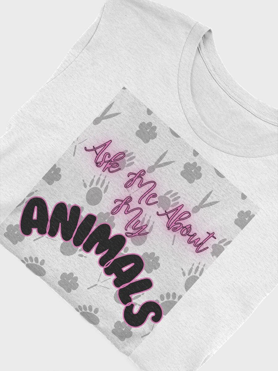 Ask Me About My Animals Supersoft T-shirt product image (42)