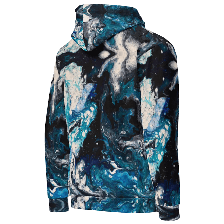 Abstract Water Hoodie product image (5)