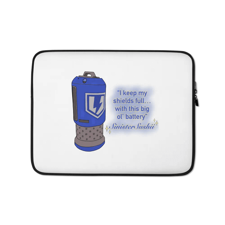 SinisterSushii Big ol' Battery Laptop Case product image (1)