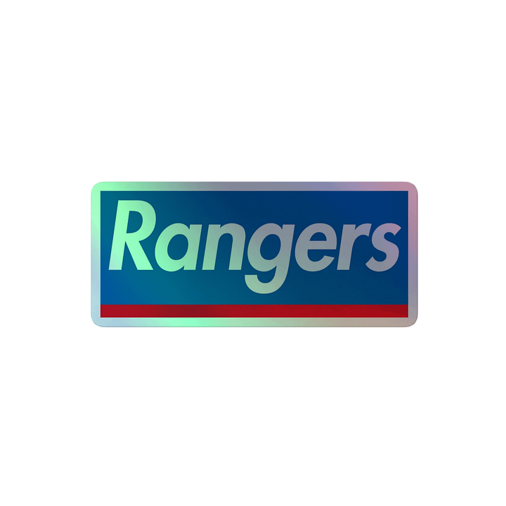 UBC "Rangers Box" Holo Sticker product image (2)