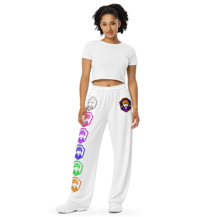 sub Icons Unisex Wide-Leg Pants (plain back) product image (2)