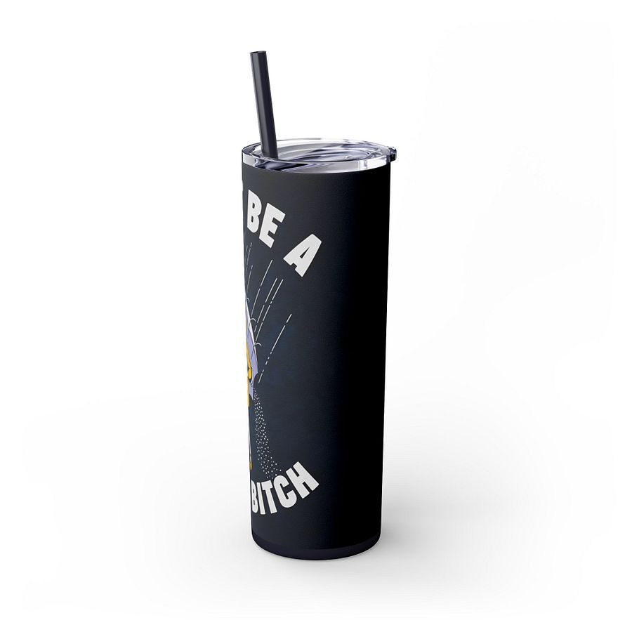Funny Retro Salt Girl Tumbler Wrap - Don’t Be a Salty Bitch - 20oz PNG Sublimation Design for Digital Download, Humor Cup Wrap Printable product image (6)