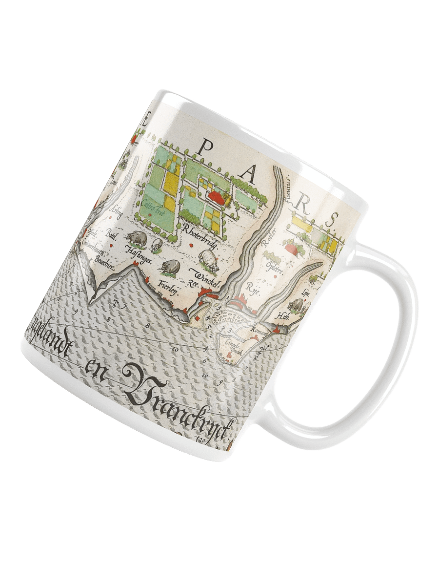 Vintage Coastal Map Mug product image (4)