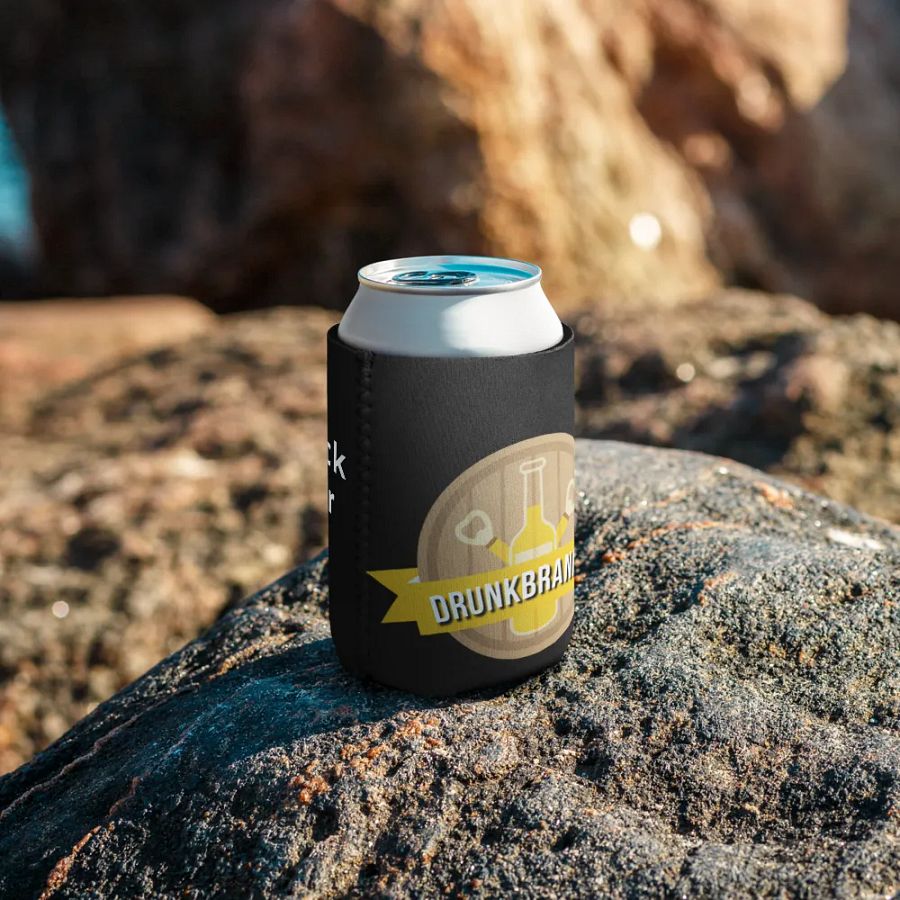 Drunk Koozie (black) product image (8)