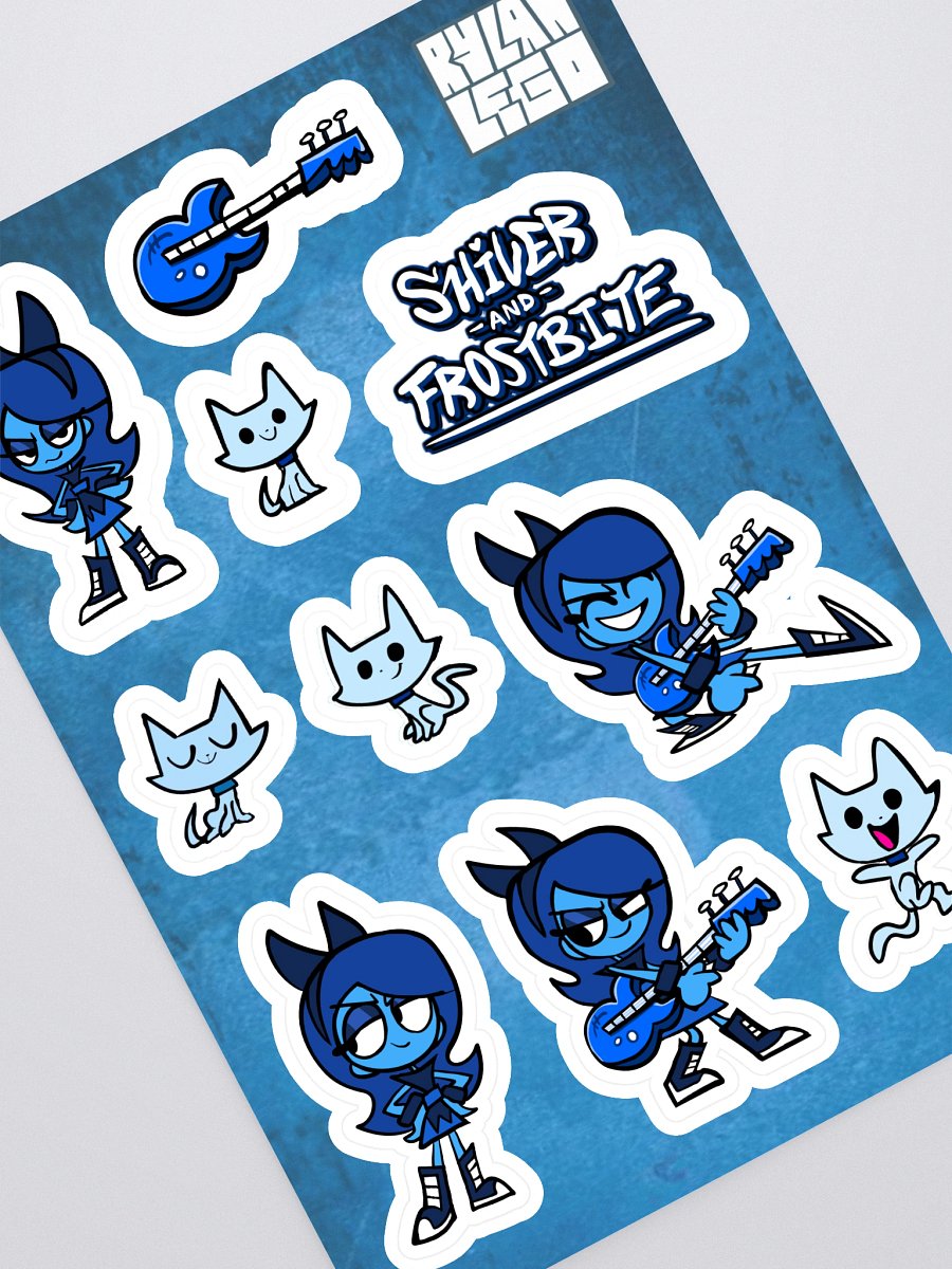 Shiver and Frostbite Sticker Sheet product image (1)
