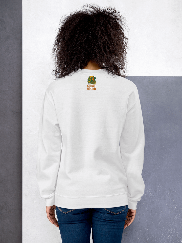 Bullmastiff Mama 💖Atomic Vintage Paw Print Sweathshirt product image (2)