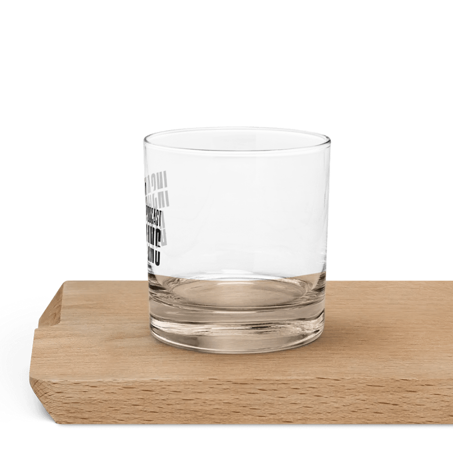 Eclipse Rocks Glass — Black Logo product image (6)