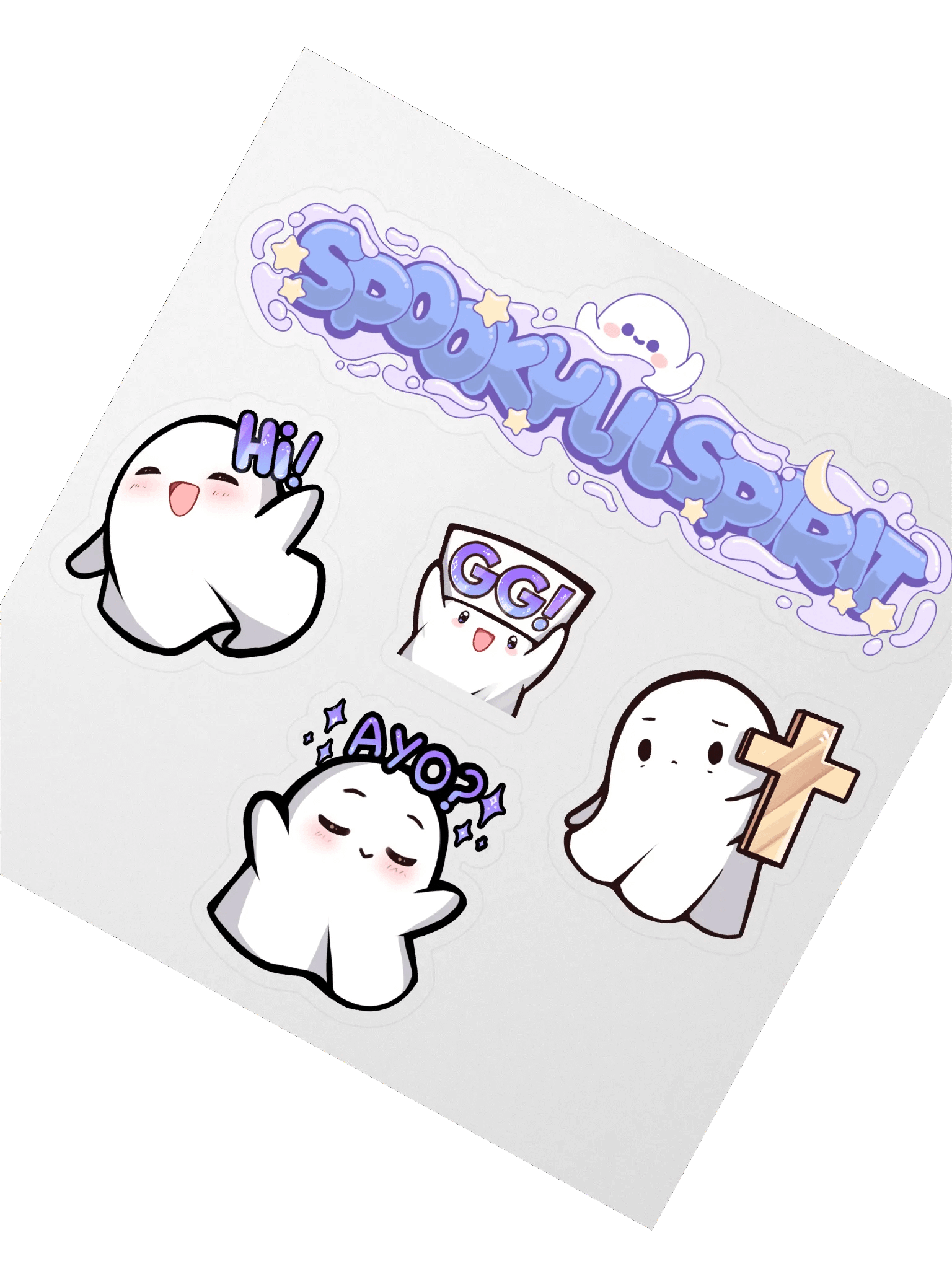 spooky lil sticker set product image (1)