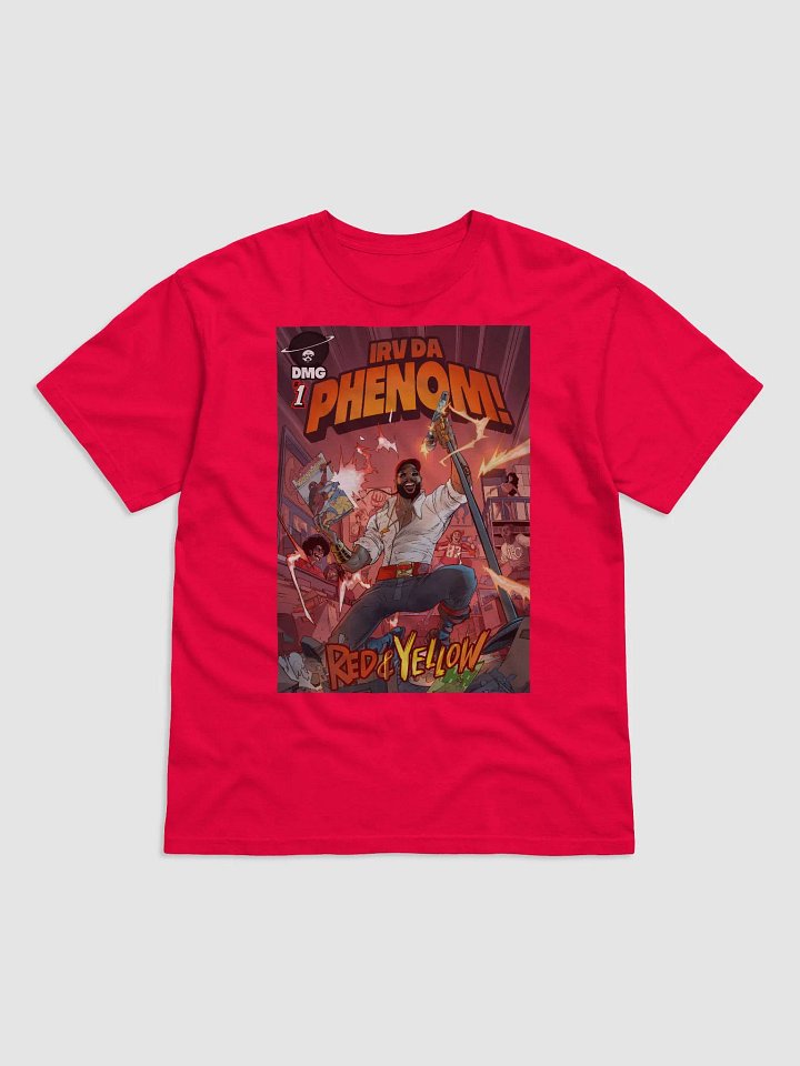 IRV DA PHENOM RED AND YELLOW DEADPOOL EDITION T-SHIRT product image (1)