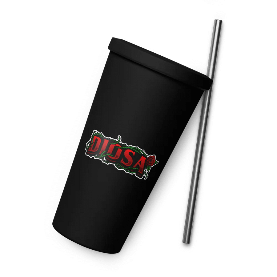 Diosa Insulated Tumbler with a Straw product image (8)