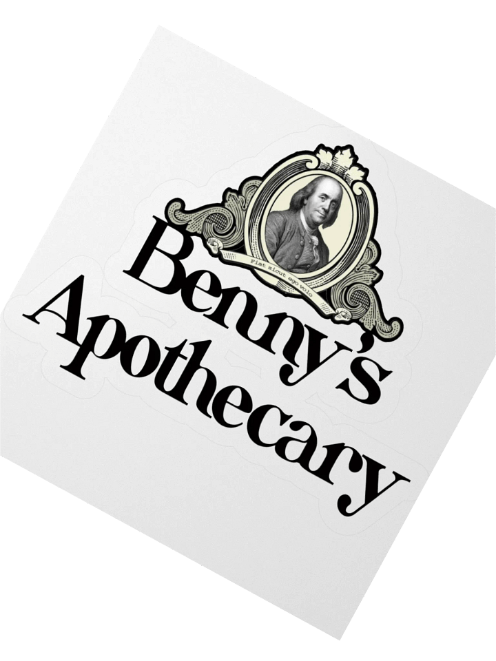 Benny's Apothecary Kiss Cut Sticker product image (4)
