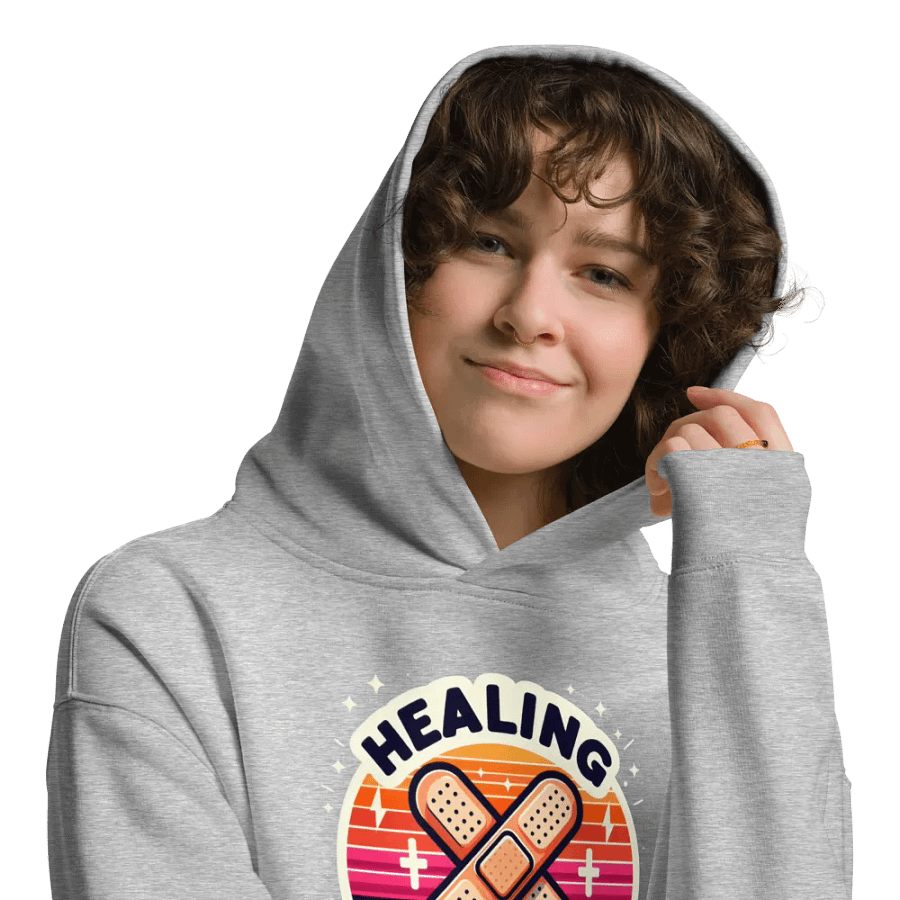 Healing One Band-Aid Unisex Hoodie product image (39)