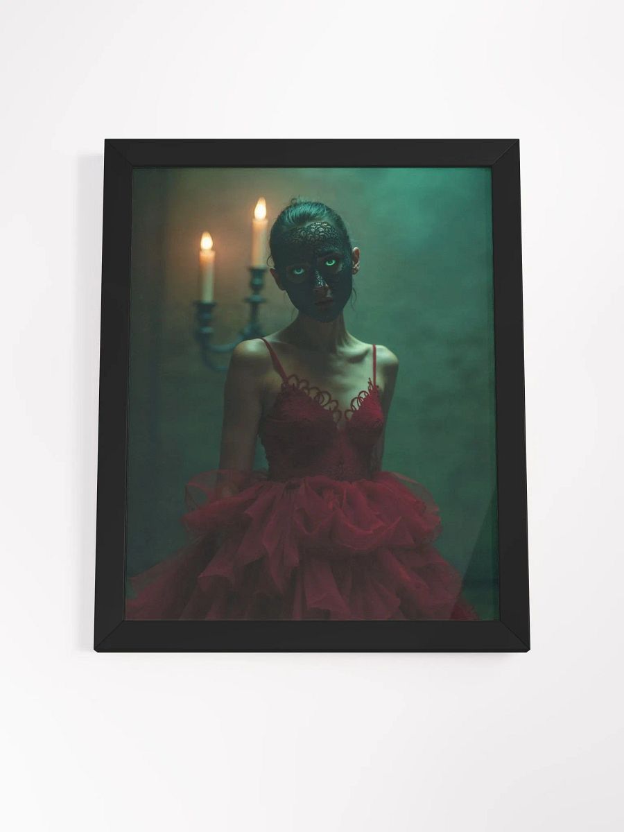 Masked Beauty Framed Print product image (21)