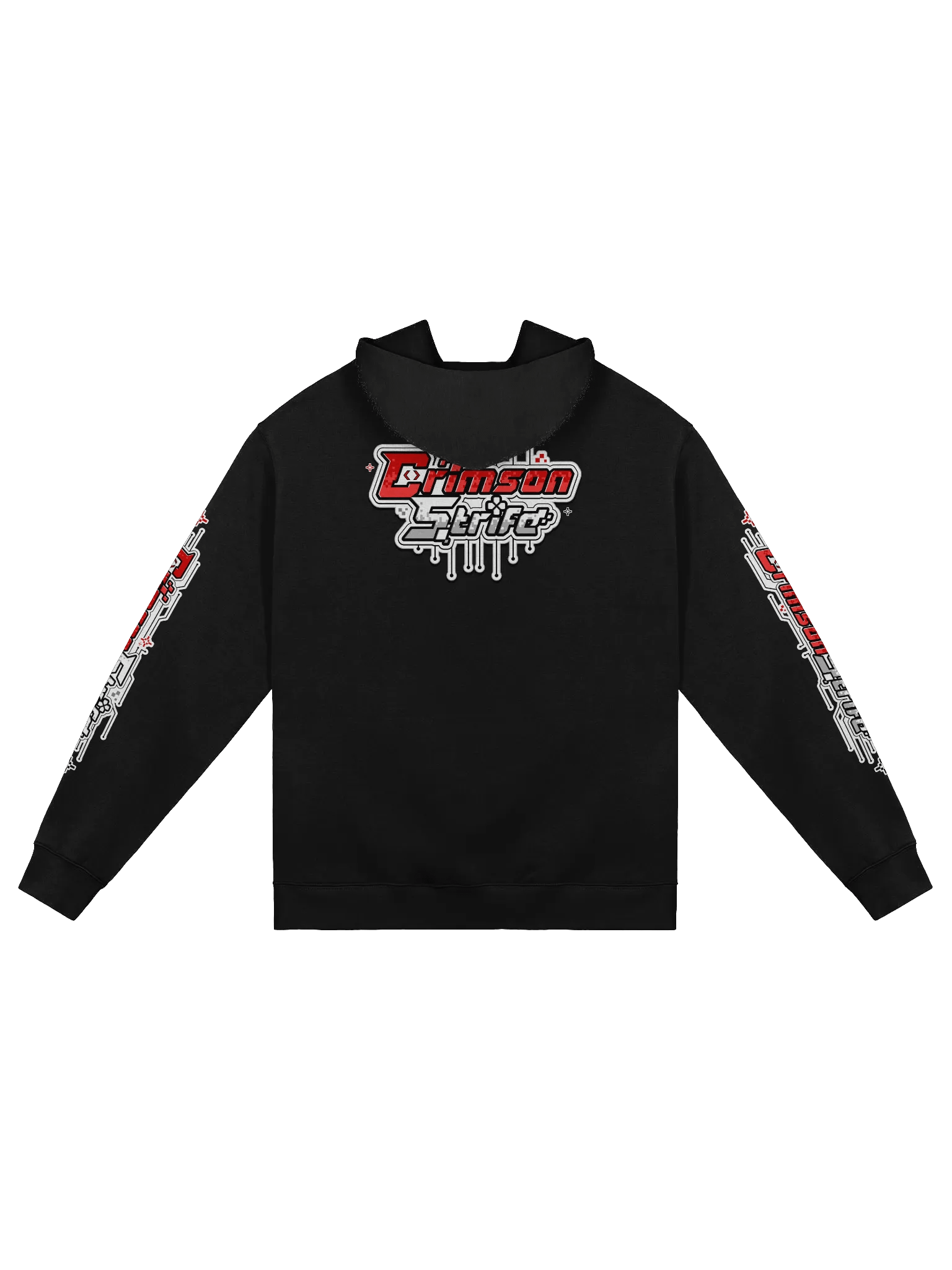 CrimsonStrife Circuit Premium Oversized Hoodie product image (2)