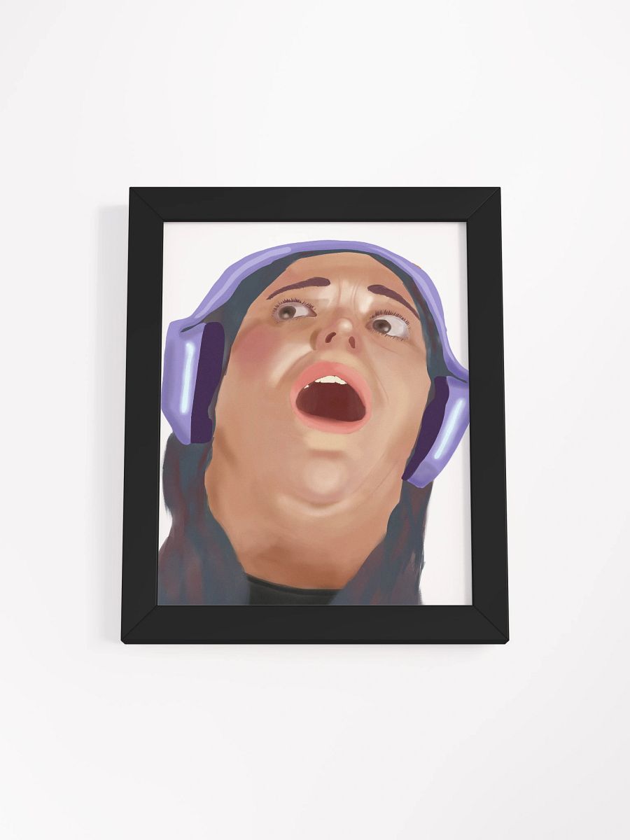 Scared Hayley Framed Print product image (4)