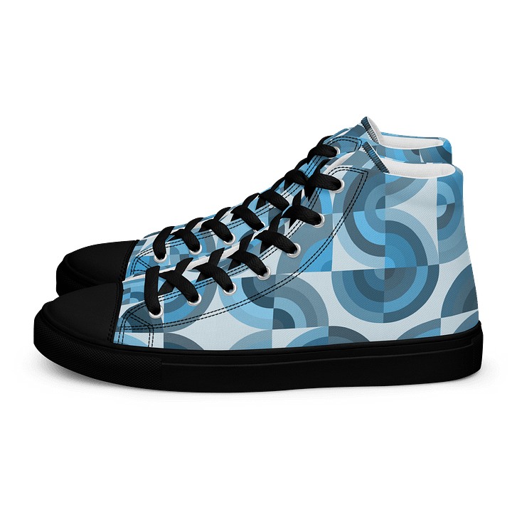 Rhythmic Blue High Tops product image (1)
