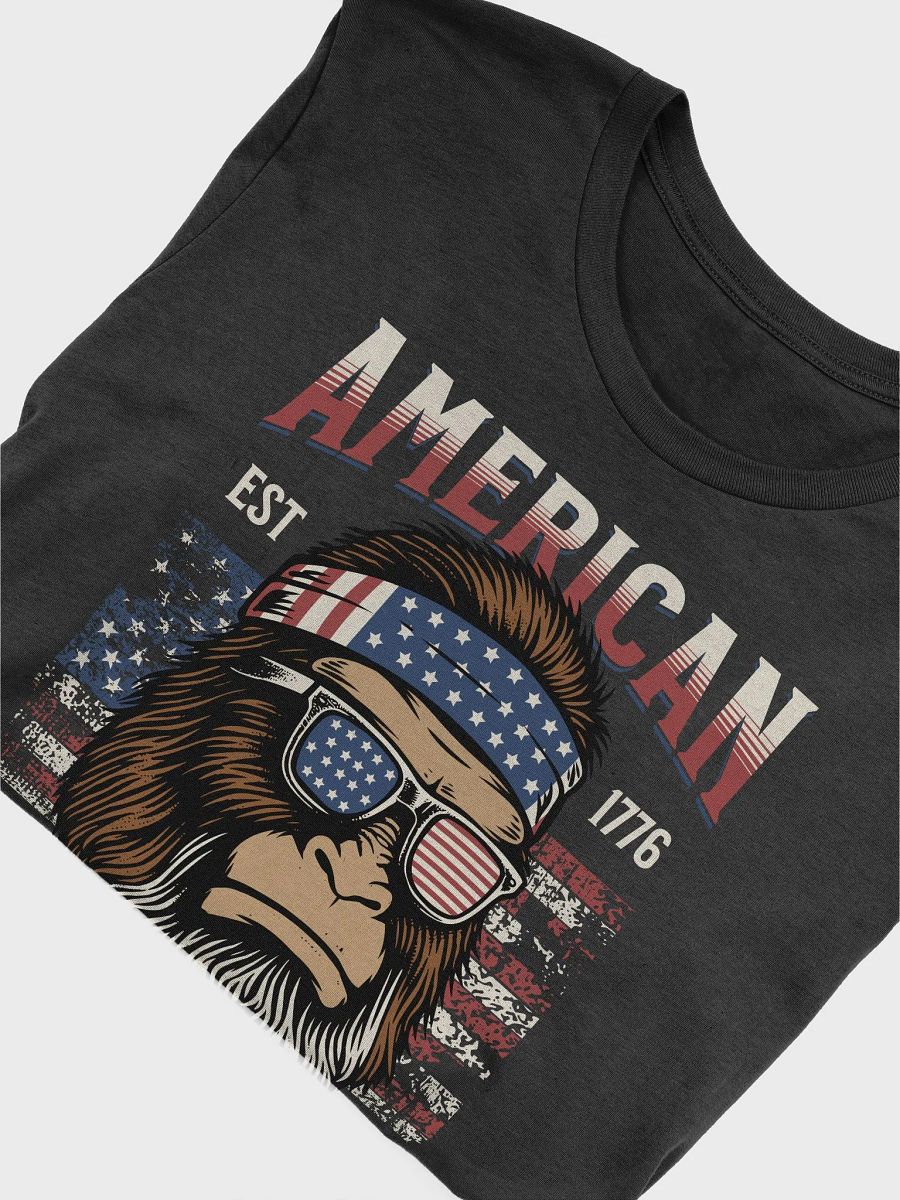 Big foot shirt, retro sasquatch Tshirt, funny monster tee product image (5)