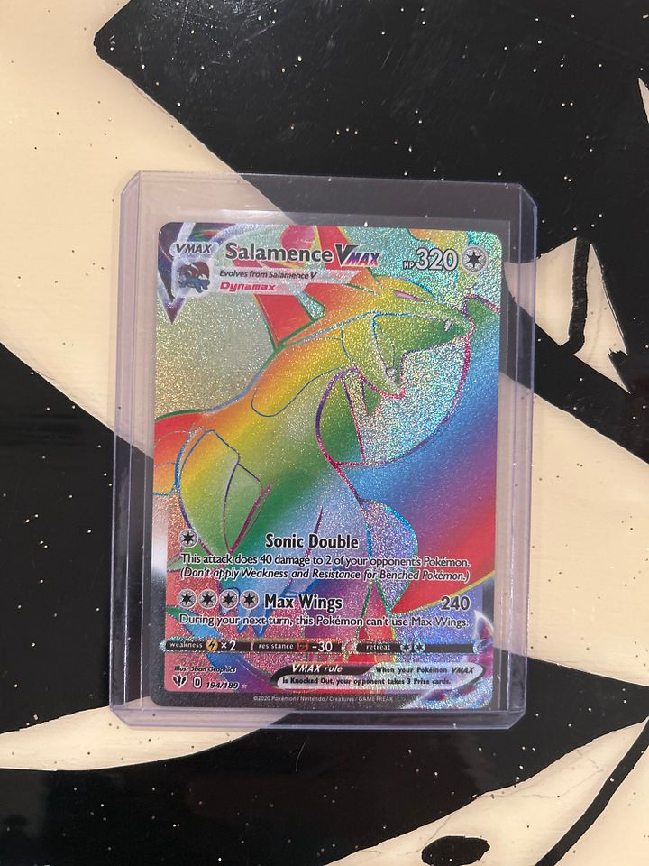 Salamence Vmax Rainbow secret rare product image (1)