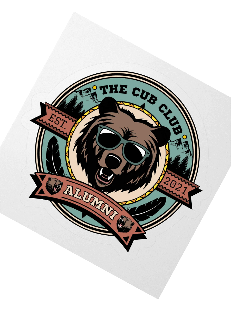 The Cub Club Kiss Cut Stickers product image (1)